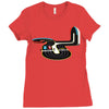 pedestrians vectorized Ladies Fitted T-Shirt