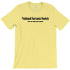 national sarcasm society funny t shirt college T-Shirt