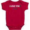 i love you(r dog) Baby Bodysuit