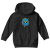 oiseau en colere Youth Hoodie