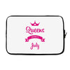 queens are born in july Laptop sleeve