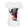 death bunny. Maternity Scoop Neck T-shirt