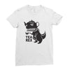 tea rex Ladies Fitted T-Shirt