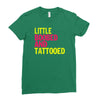 little boobed and tattoed Ladies Fitted T-Shirt