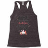 red head unicorn Racerback Tank