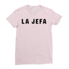 la jefa black Ladies Fitted T-Shirt