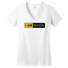nikon camera i am nikon Women's V-Neck T-Shirt
