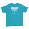 if you can read this put me back on my horse Youth Tee