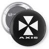 axis records Pin-back button