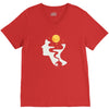 Night Think V-Neck Tee