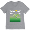 mountain V-Neck Tee