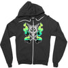 tribal alolan marowak Zipper Hoodie