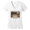 Leonardo Da Vinci L Ultima Cena Women's V-Neck T-Shirt