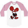 mickey mau5 3/4 Sleeve Shirt