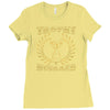 trophy husband Ladies Fitted T-Shirt
