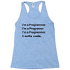 Revolution I Write Code Racerback Tank