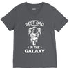 Best Dad in The Galaxy V-Neck Tee