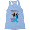 grandma of the birthday girl Racerback Tank