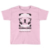 Never Underestimate the Strength of a Melanoma Cancer Warrior Toddler T-shirt