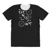 bicycle cyclopath bike hobby exploded All Over Women's T-shirt