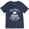 This Is What A Bad Ass Pawpaw Looks Like V-Neck Tee