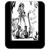 crazy girl Mousepad