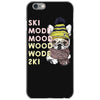ski mood french bulldog iPhone 6/6s Case