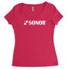 sonor new Women's Triblend Scoop T-shirt