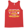 I Love Someone with Sarcoma Cancer to The Moon and Back to Infinity Tank Top