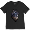 galaxy heart V-Neck Tee