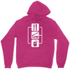 v2 eat sleep computer mouse Unisex Hoodie