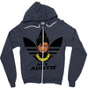hey auntie killmonger Zipper Hoodie