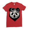 sunglasses panda Ladies Fitted T-Shirt