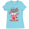 world greatest runner 87 Ladies Fitted T-Shirt