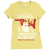 embrace science Ladies Fitted T-Shirt