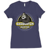 sasquatch hunter Ladies Fitted T-Shirt