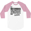 The Notorious 3/4 Sleeve Shirt
