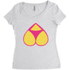 love (2) Women's Triblend Scoop T-shirt
