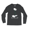 mickey hands rolling weed marijuana Long Sleeve Shirts