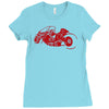 akira inspired bike motorbike Ladies Fitted T-Shirt