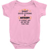 Smart Good Looking Actuary Doesnt Get Better Than Baby Onesie