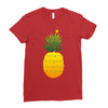pineapple christmas tree Ladies Fitted T-Shirt