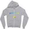 music swing Zipper Hoodie