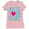 bless your heart Ladies Fitted T-Shirt
