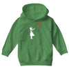 banksy style Youth Hoodie