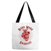 sacrifice Tote Bags
