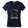 classic mini, ideal birthday gift or birthday present Women's V-Neck T-Shirt