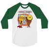 posh pizza (colab with rpadame) 3/4 Sleeve Shirt