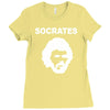 socrates brazil 70s football world cup legend retro Ladies Fitted T-Shirt