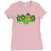 turtle surprise Ladies Fitted T-Shirt